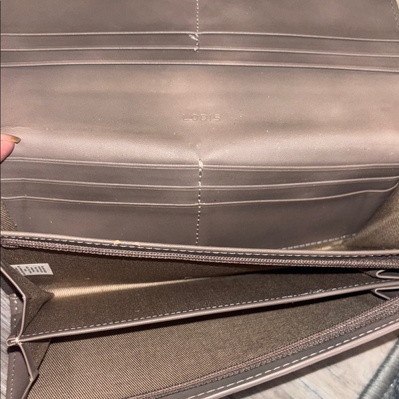 Lodis Metallic Animal Print Wallet - Picture 6 of 7